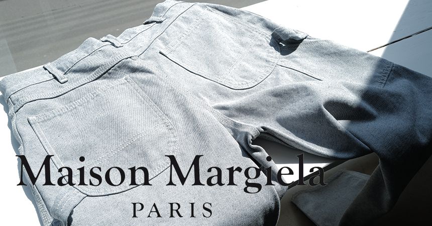 裾幅23Maison Margiela ペインターパンツ