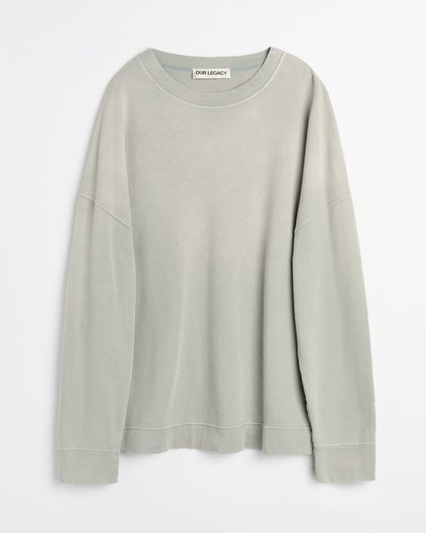 SLACK SWEATSHIRT Sunfaded Ash Rogue Loopback