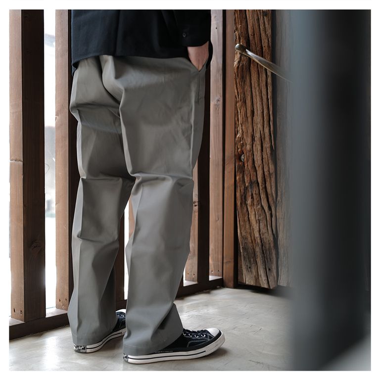 SEQUEL CHINO PANTS TYPE-XF グレー 吊さ M 試着のみ 