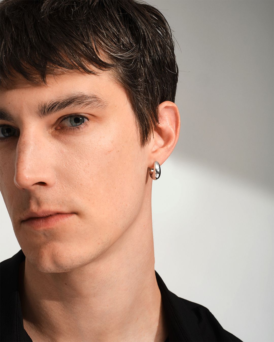 Ice Hoop Small / アイス フープ スモール ピアス