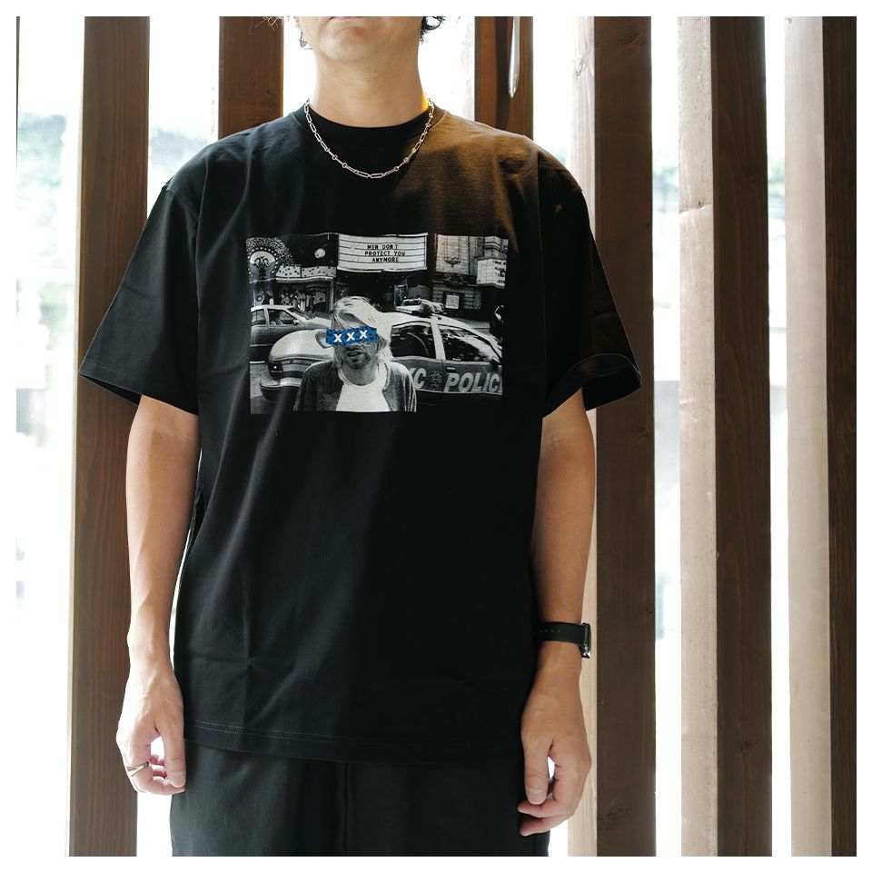 GOD SELECTION XXX - 【LAST1 L】GX-S23-ST-21 T-SHIRT BLACK