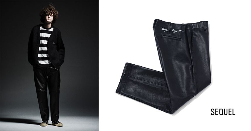 SEQUEL SQ-25AW-PT-05  LEATHER PANTS(TYPE-F)