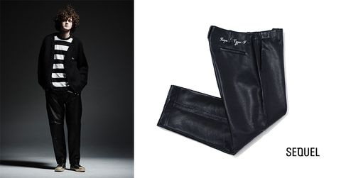 SEQUEL SQ-25AW-PT-05  LEATHER PANTS(TYPE-F)