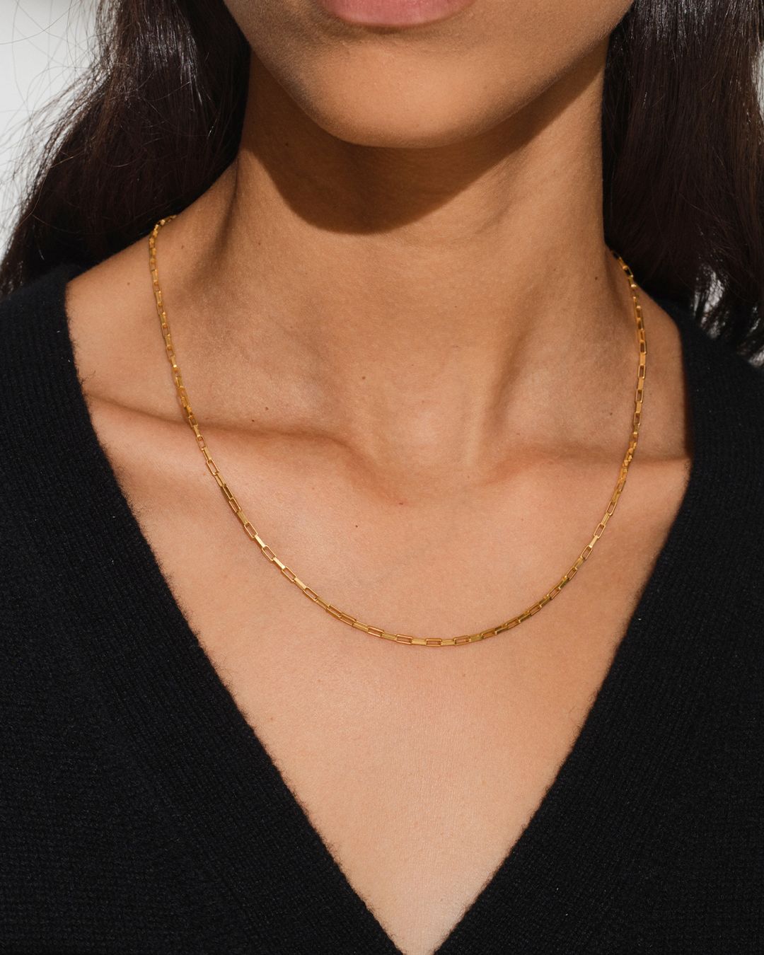 Billie Chain Gold 18Inch(45.72cm)