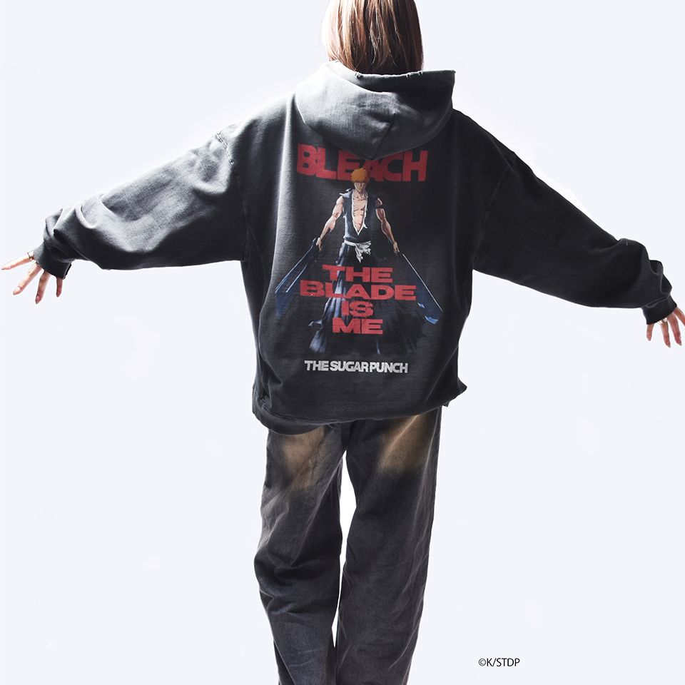 TBLM24AM003 BLEACH Hoodie (ICHIGO) Black