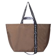 RAMIDUS SQUARE TOTE BAG (M) 【FRAGMENT DESIGN × RAMIDUS】 BROWN