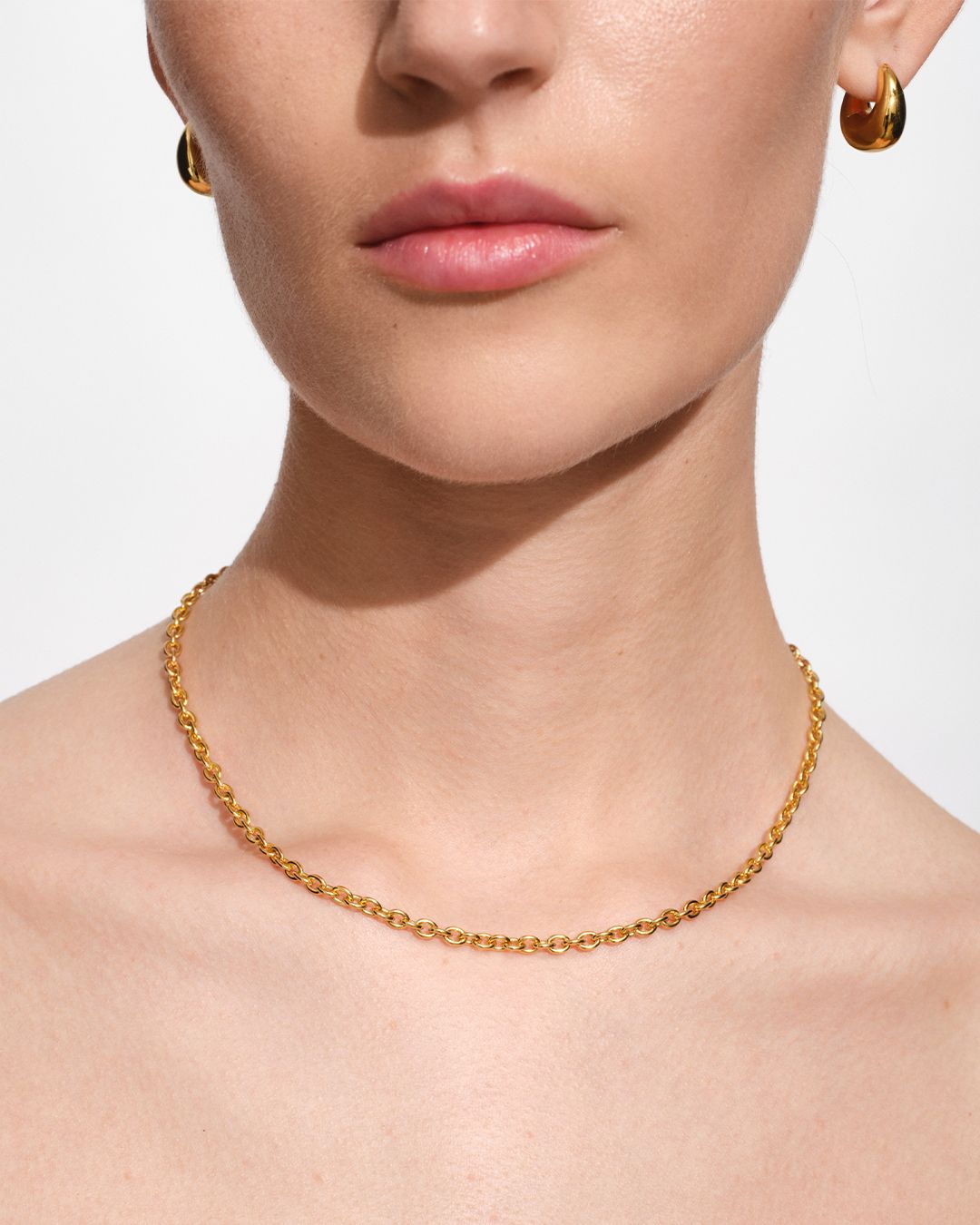 Ada Chain Slim Gold  20.5Inch(52.07cm) / エイダチェーン スリム