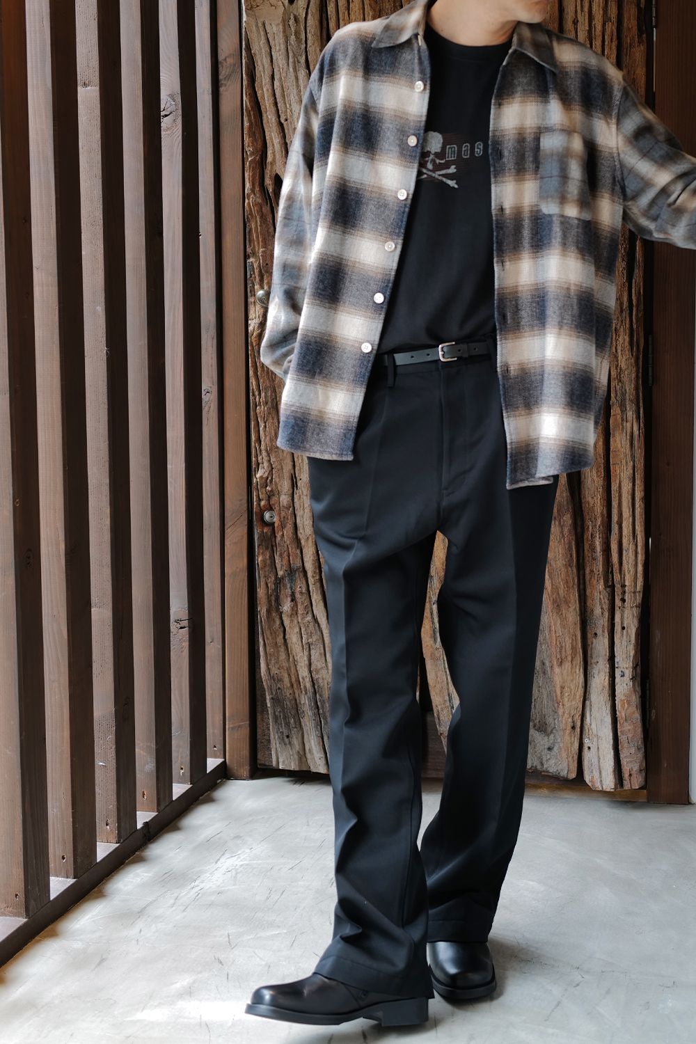 OUR LEGACY - ABOVE SHIRT Doyle Check Lagger Flannel | River