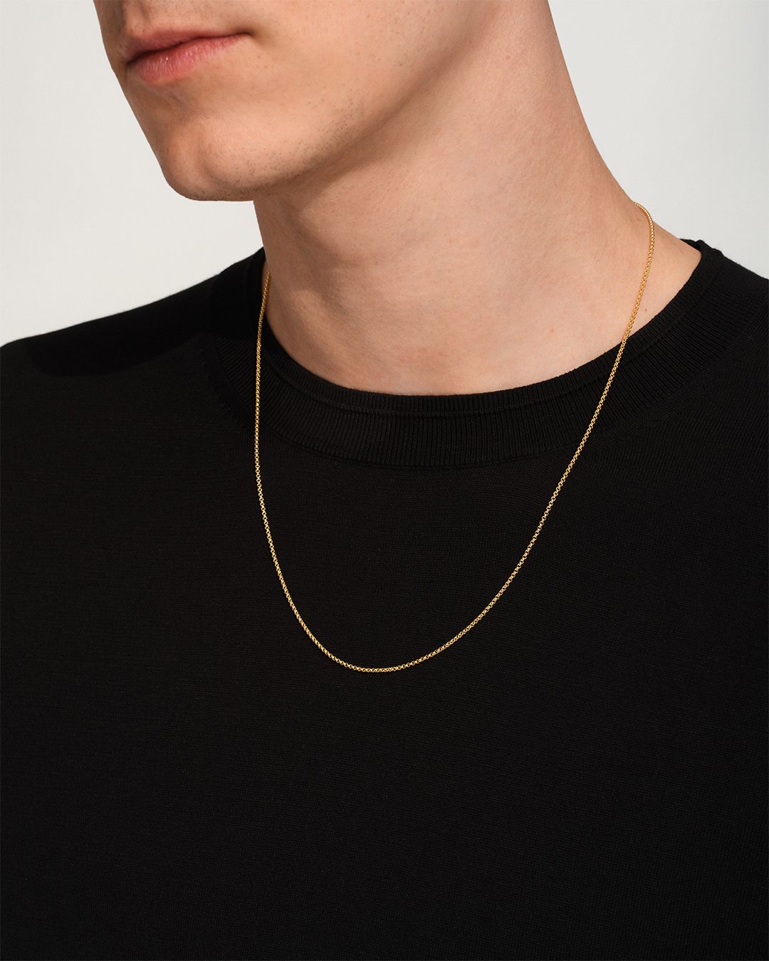 Rolo Chain Gold 24.5Inch / ロロ チェーン ゴールド ネックレス