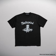 【MASTERMIND WORLD】 xBETTY BOOP S/S TEE ( DAMEGED ) MONOCHROME <REGULAR FIT>