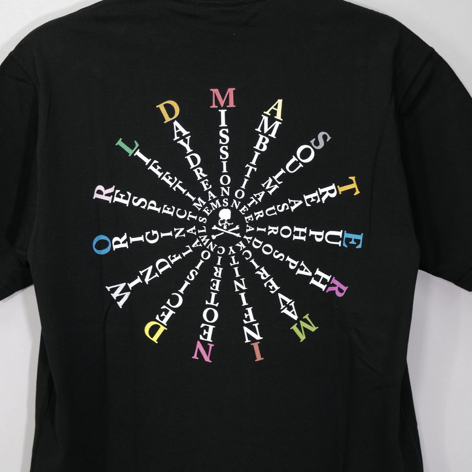 【MASTERMIND WORLD】 MASTERMIND WORLD COLLECTION SS TEE  BLACK