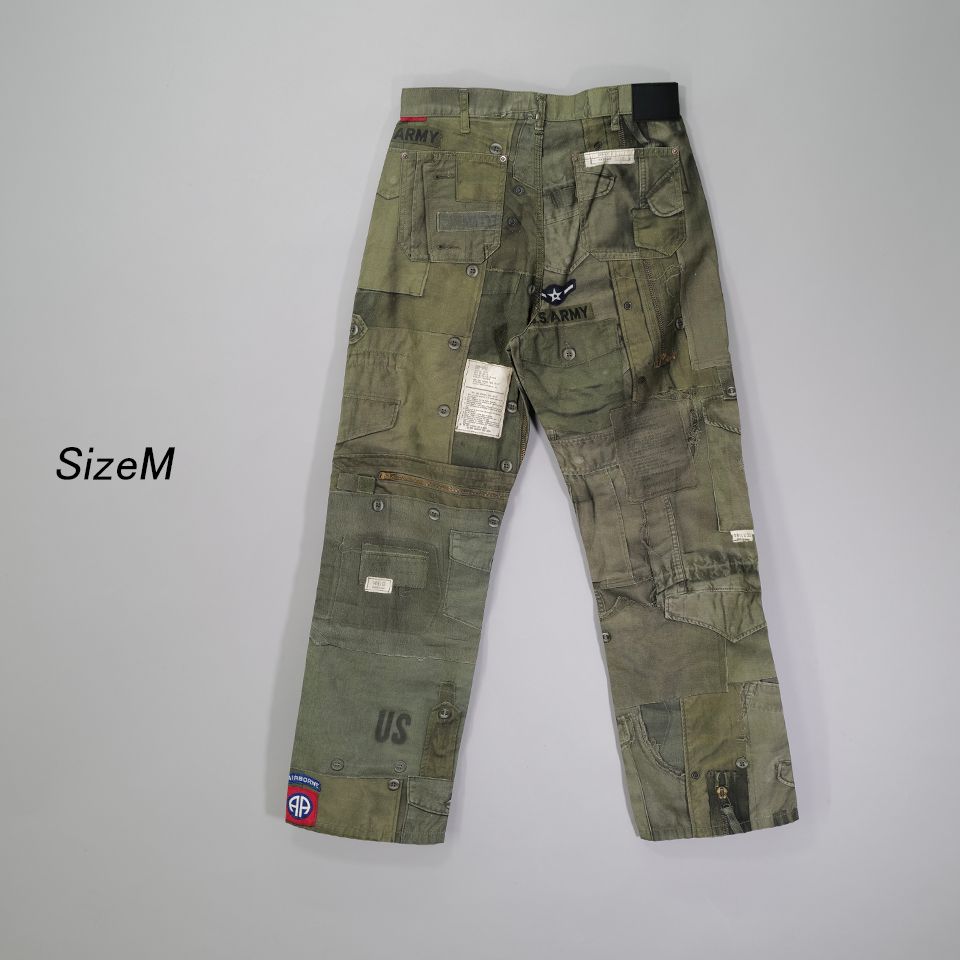 【MIYAGI HIDETAKA】 MH031 Work Pants Military KHAKI