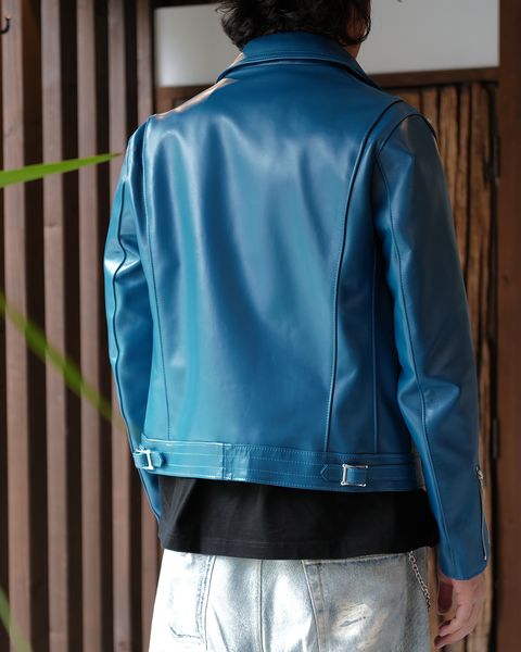 Lewis Leathers  ： Cyclone -サイクロン- 【Slim-Fit】  VintageTurquoise