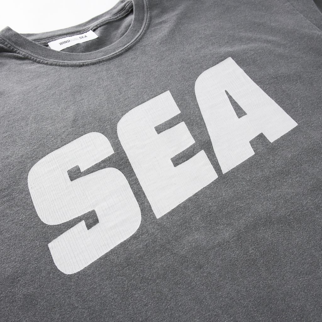 SEA (sea-alive) L/S T-SHIRT Charcoal - S