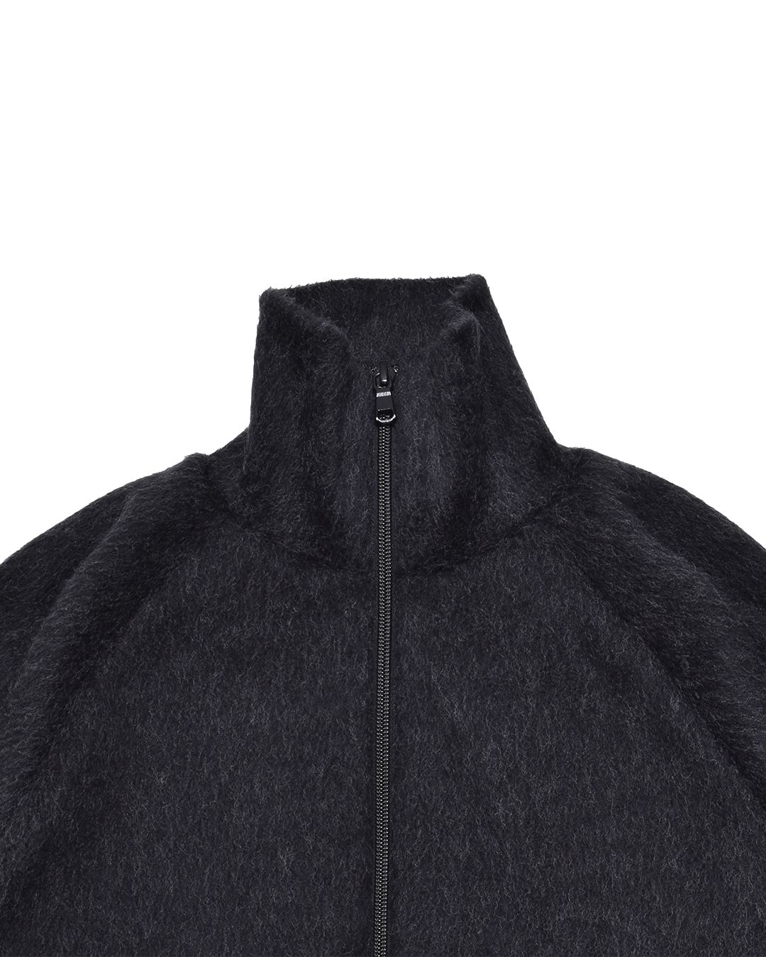 A.Wool Shaggy Track Jacket CGR
