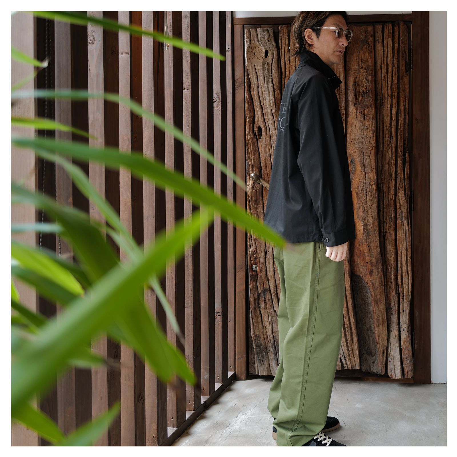 MINEDENIM - Washed Chino Type TRS KHAKI | River