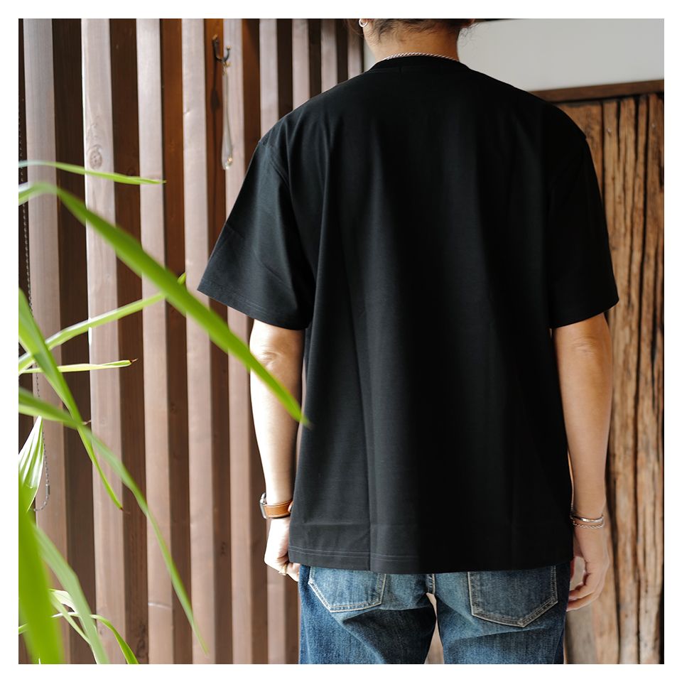 GX-S25-ST-20   T-SHIRT   BLACK