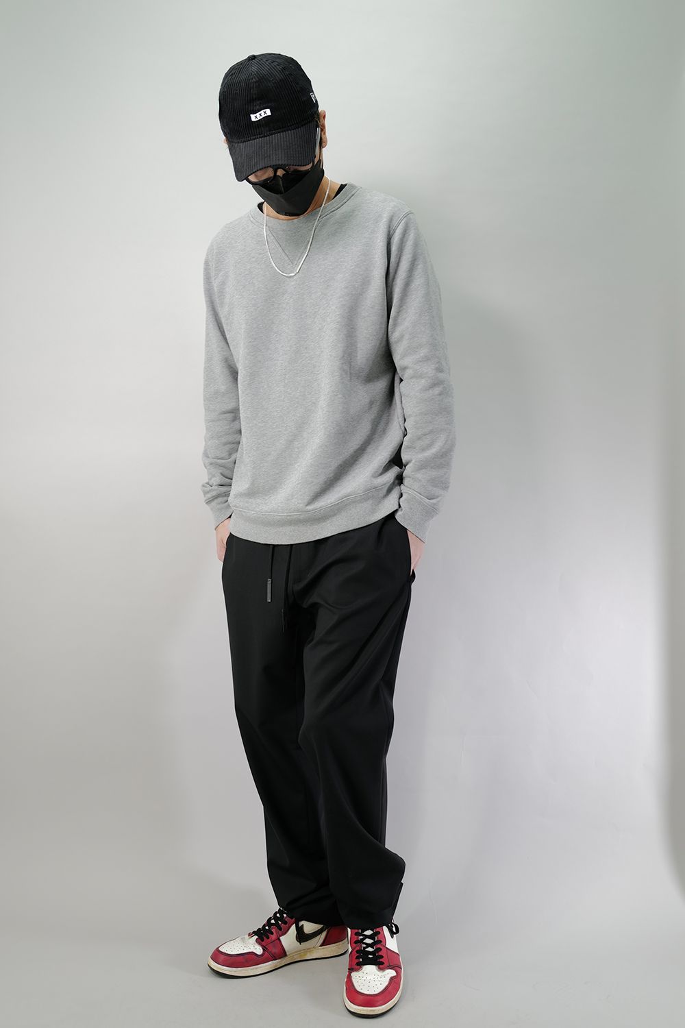 Maison Margiela -Colorless jacket & Drawstring wool pants- | River