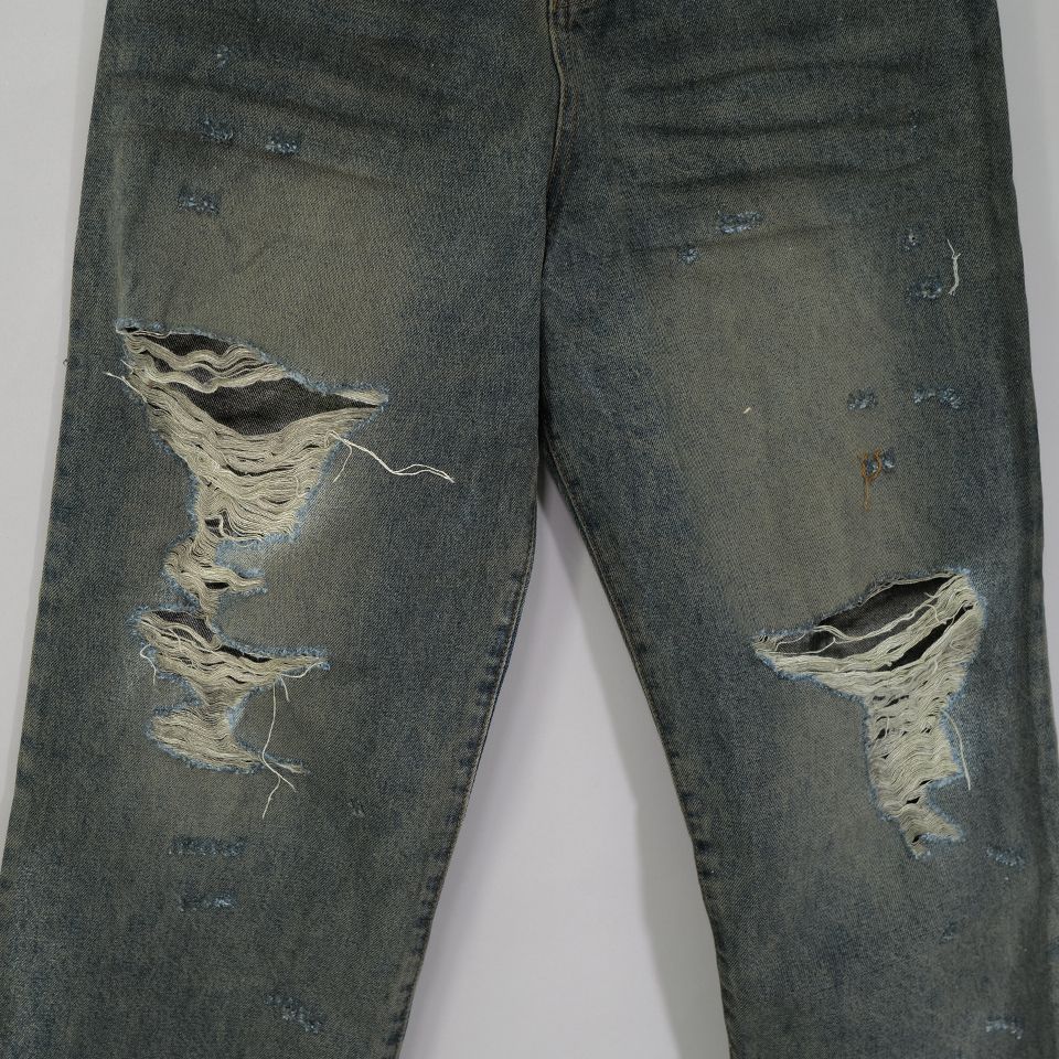 Basketcase - LAX BAGGY DENIM, junkyard wash | River Basketcase - LAX BAGGY DENIM, junkyard wash | River