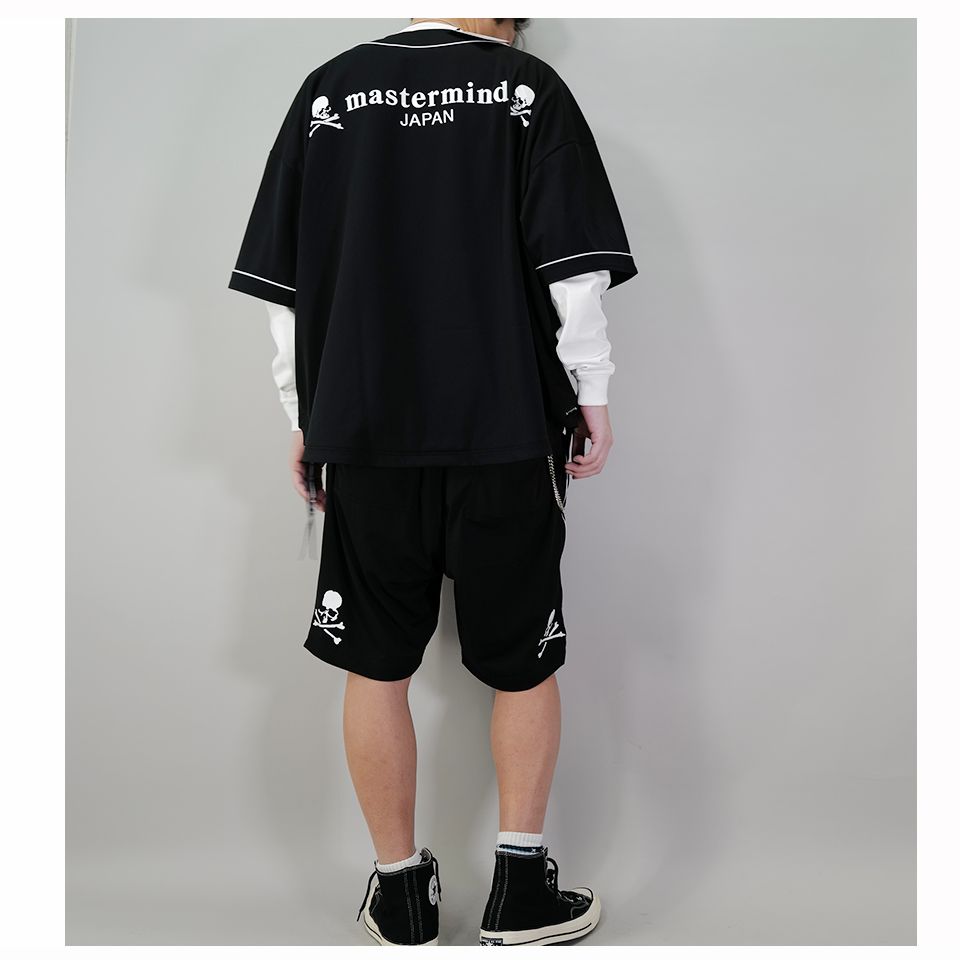 mastermind JAPAN - 【mastermindJAPAN】 BASEBALL TEE BLACK | River