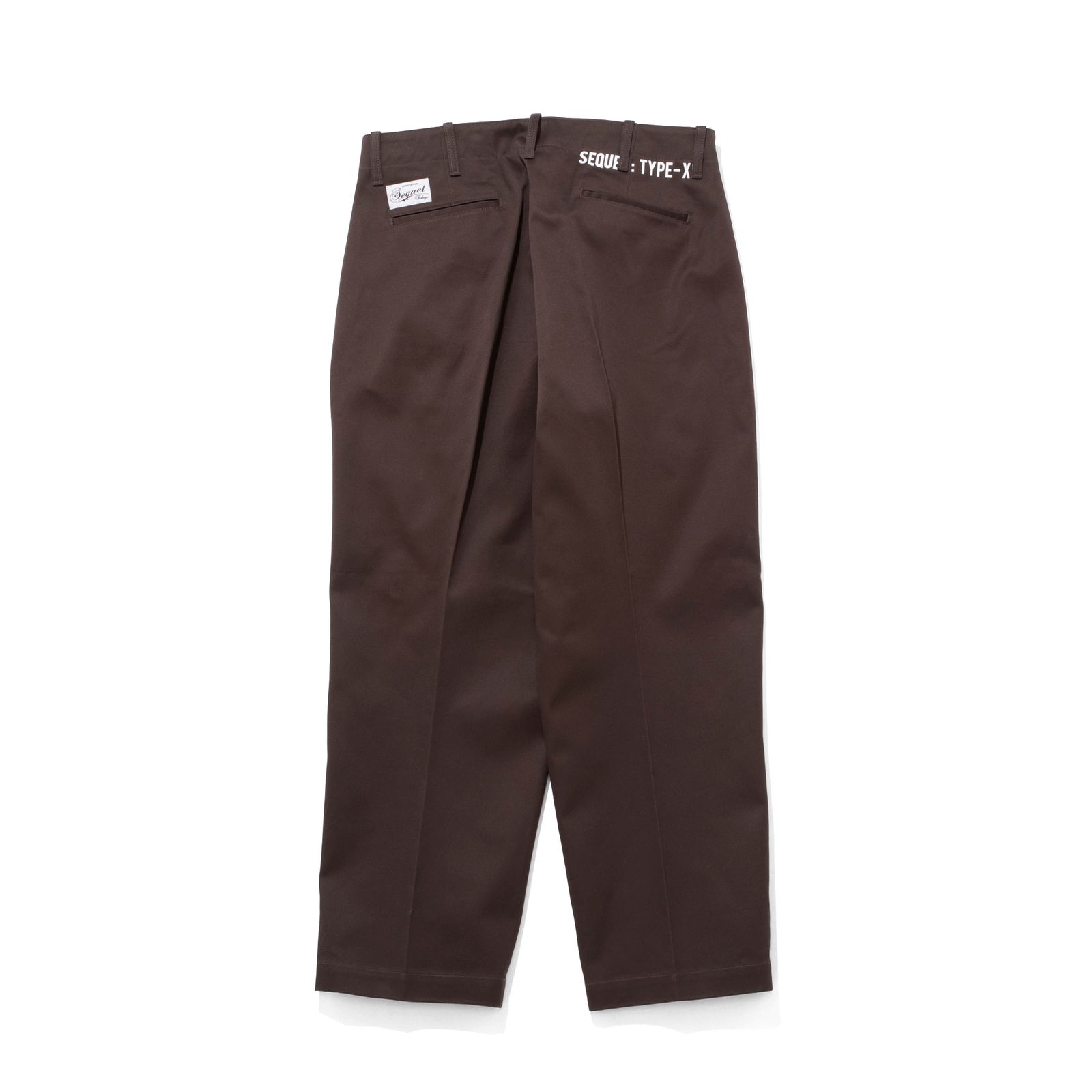 SEQUEL - SQ-23AW-PT-05 CHINO PANTS (TYPE-XF) BROWN | River