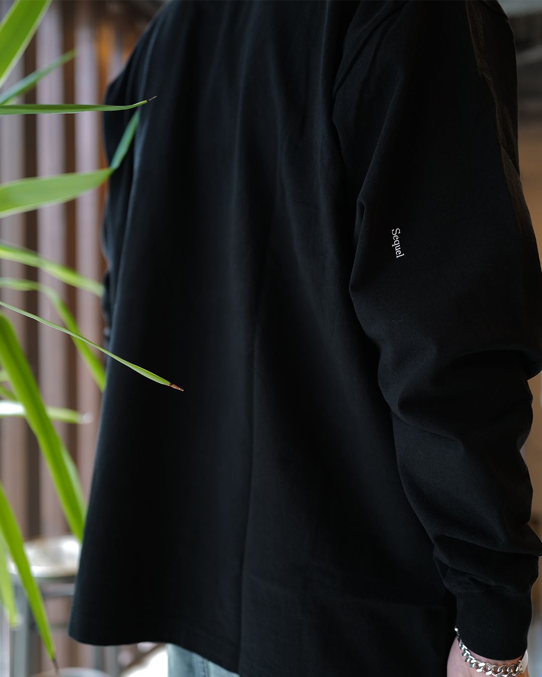 ONG SLEEVE T-SHIRT [BLACK]