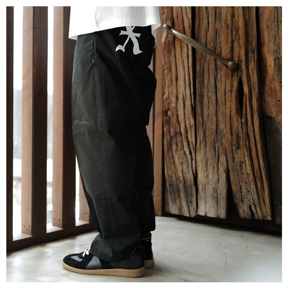 GOD SELECTION XXX - 【Last1 SizeXL】GX-A24-PT-08 CHINO PANTS BLACK | River