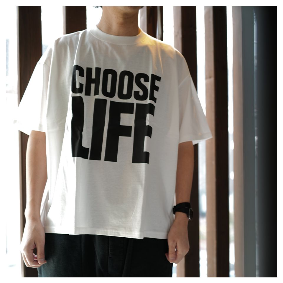KATHARINE HAMNETT - Last1SizeL ORGANIC SLOGAN BIG TEE White