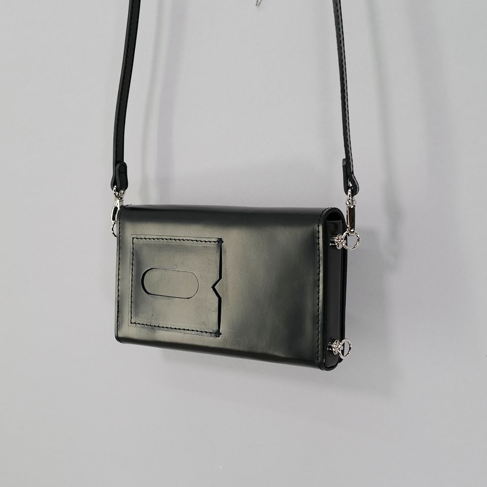 【MASTERMIND WORLD】 PHONE SHOULDER CASE  BLACK