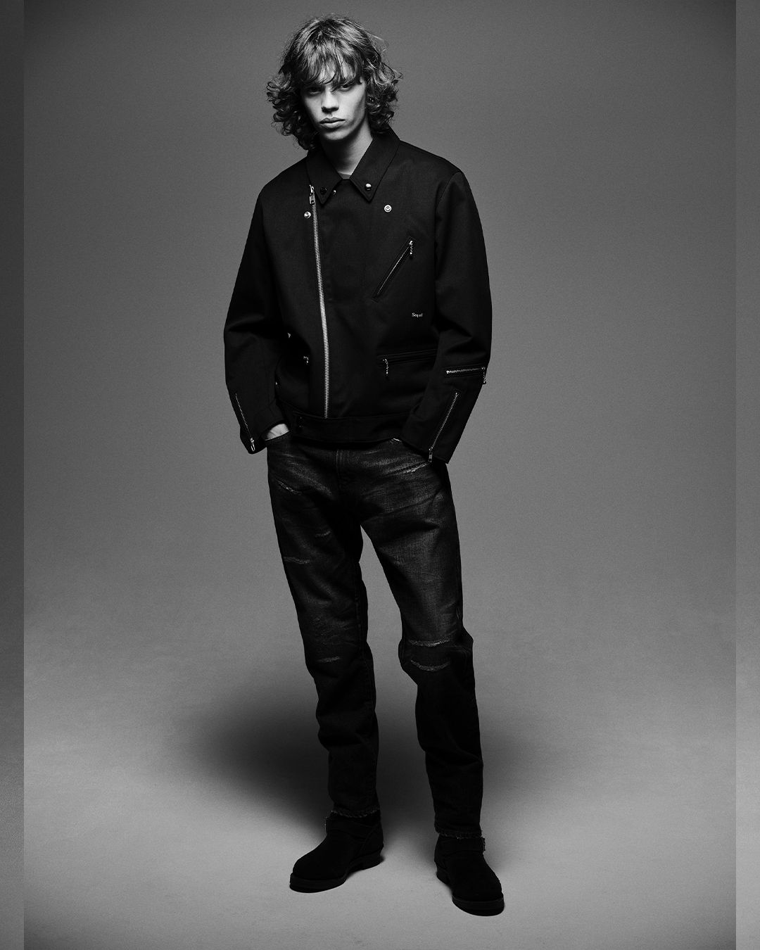 RIDERS JACKET 【BLACK】