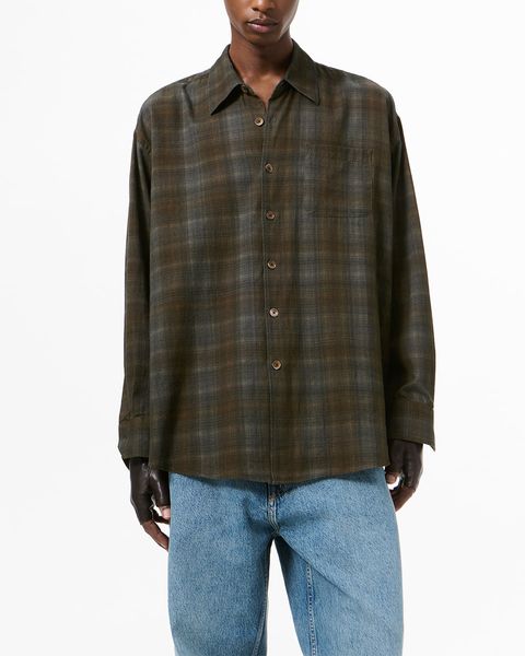 BORROWED SHIRT  More Check Print