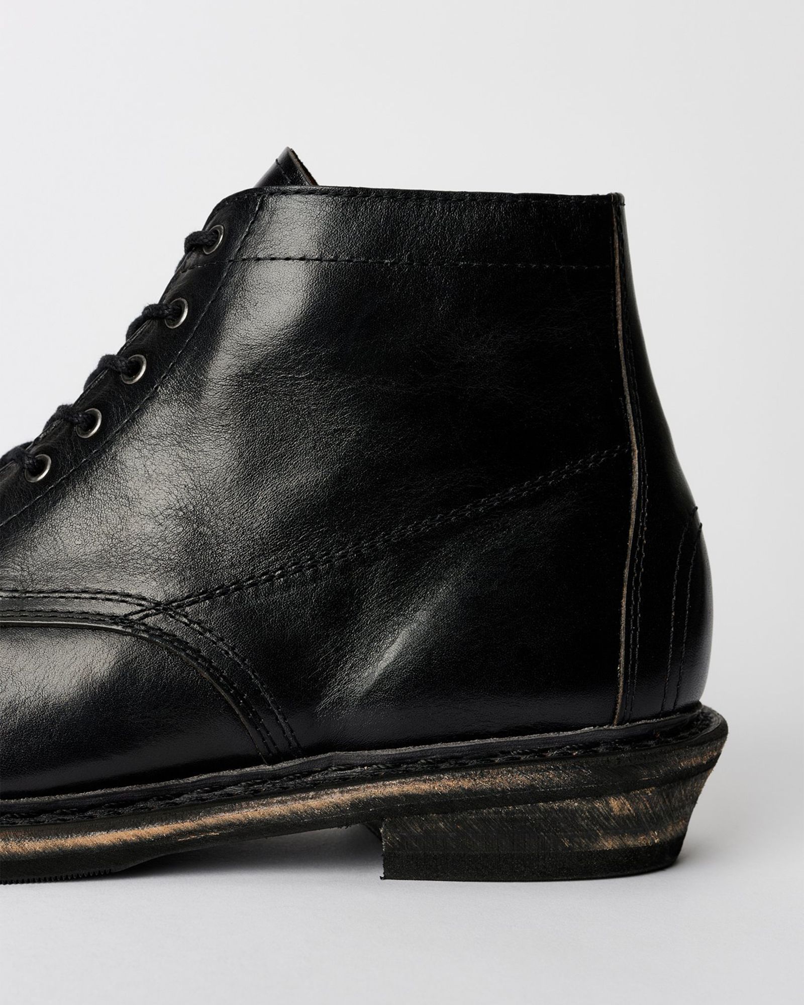 CORTEGE BOOT   Deep Black Leather