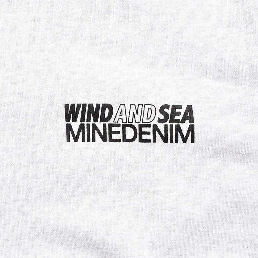WIND AND SEA MINEDENIM PHOTO HOODIE S MINEDENIM - 【Last1 SizeL】 WDS × MINEDENIM Photo Hoodie L