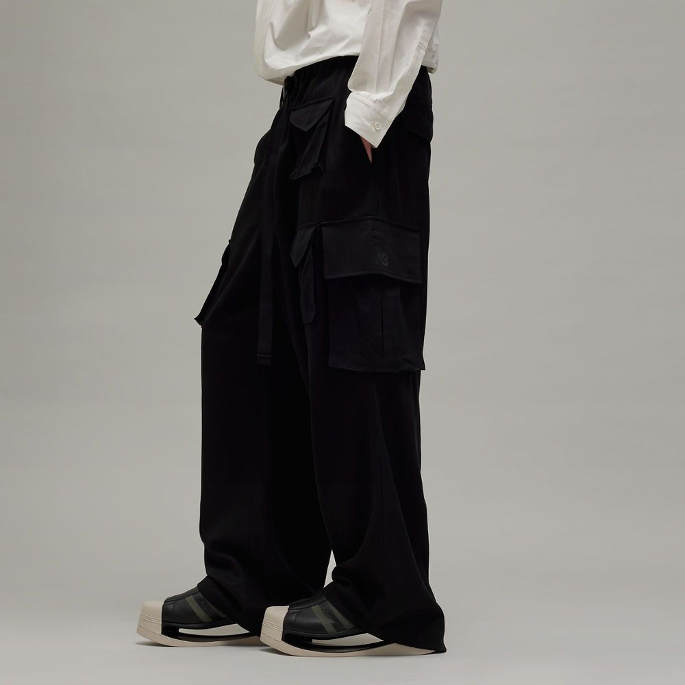 TWILL CARGO PN  Black