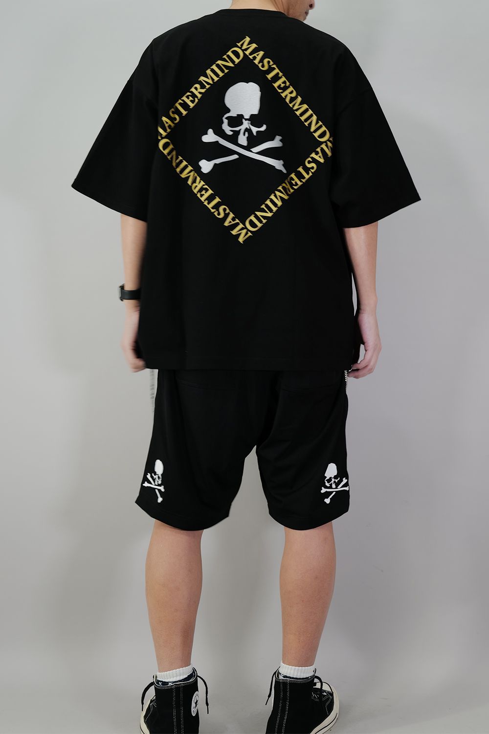 mastermind JAPAN - Last1 【MASTERMIND WORLD】 SQUARE LOGO TEE