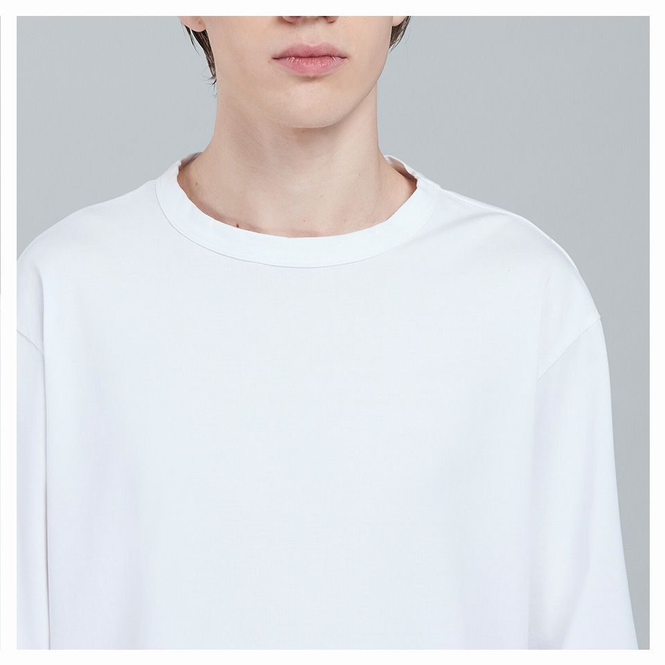 MARNI - オーガニックコットンジャージー＆ポプリン製Tシャツ White