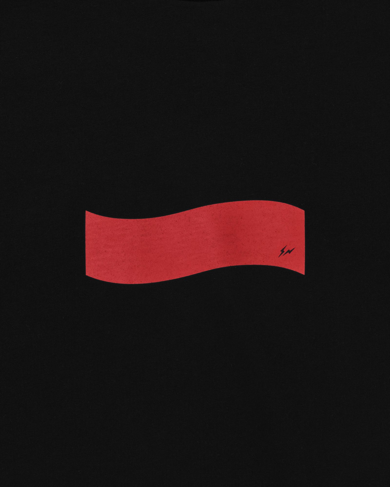 GX-S26-13FST-03 FRAGMENT x GOD SELECTION XXX  13anniversary T-shirts BLACK x RED