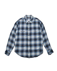 R.Flannel Ombre Western Shirt BPT