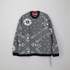 【MASTERMIND WORLD】 REVERSIBLE LS TEE  BLACK x RED