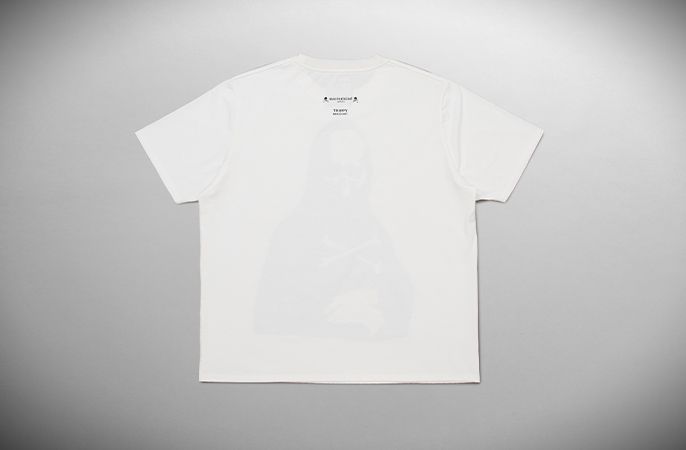 xTRIPPY ART  TEE MONALIZA  White