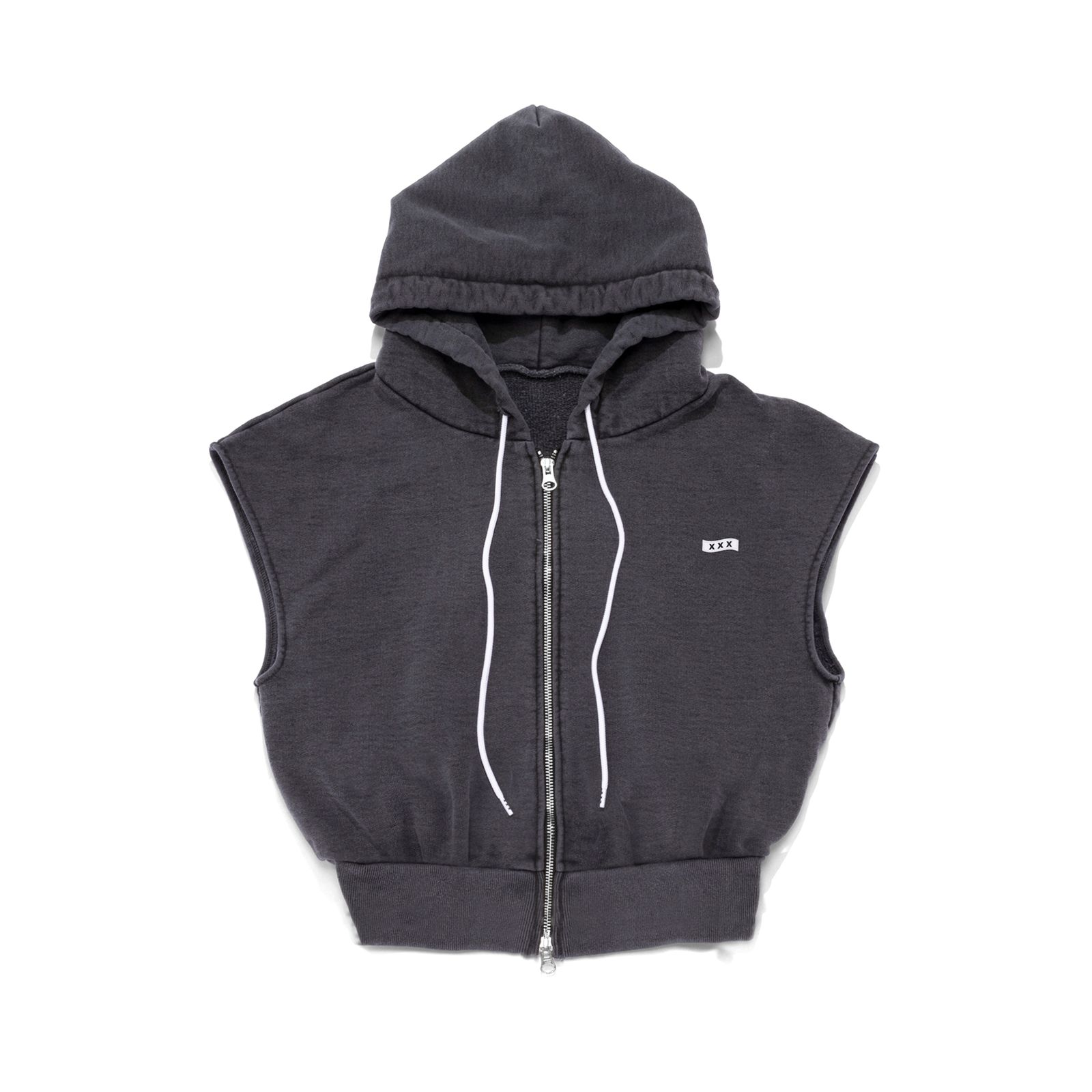 【WOMENS】GXL-S25-CS-04  ZIP HOODIE   BLACK