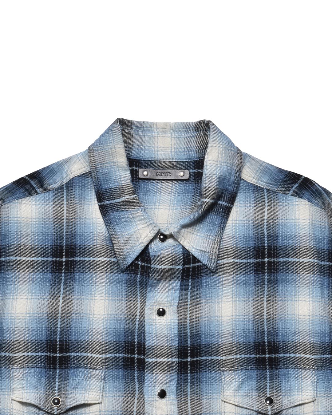 R.Flannel Ombre Western Shirt BPT