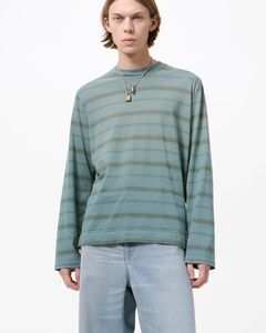 BOX LONGSLEEVE  Spray Fade Ghost Stripe