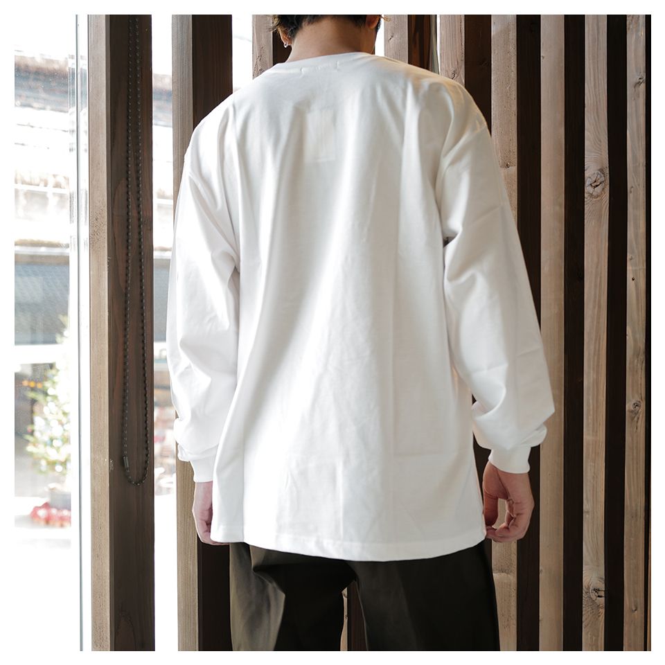 GOD SELECTION XXX - GX-A24-LT-04 LONG SLEEVE T-SHIRT WHITE | River