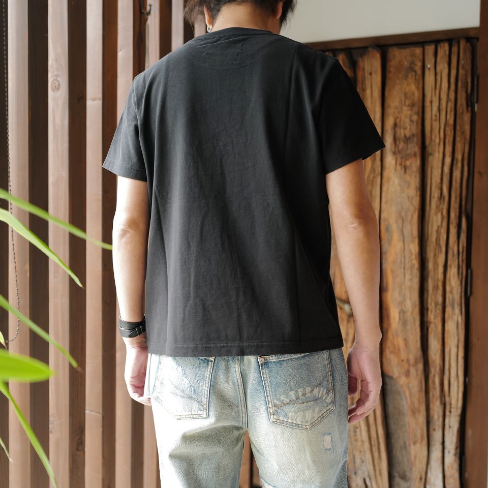 C2H4 x MMJ Balancing T-shirt   Graphite Black
