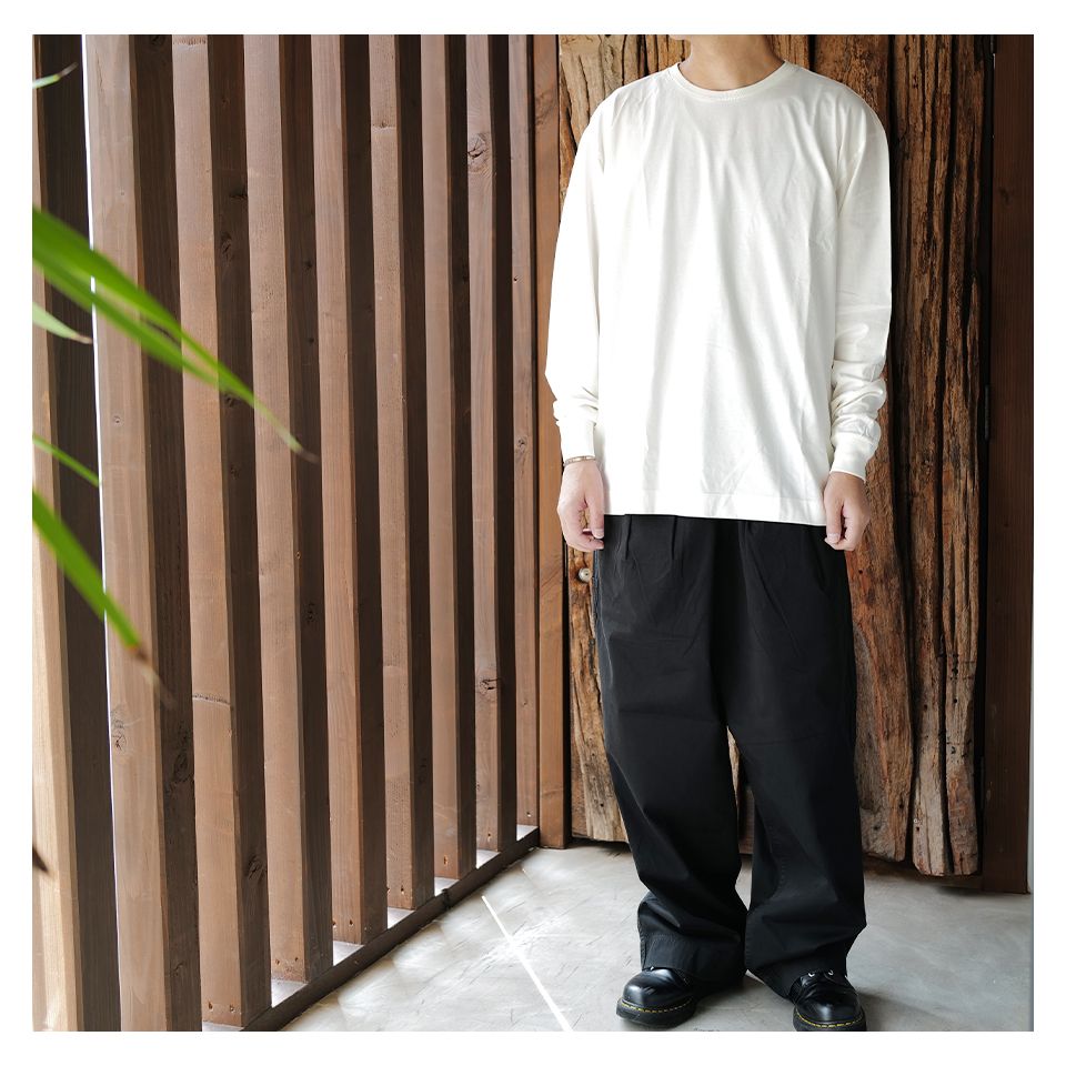 【Last1 SizeM】LM2-1 Long Sleeve T-shirt [SPRAY BACK PRINT]