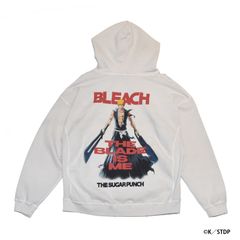 TBLM24AM003 BLEACH Hoodie (ICHIGO) White