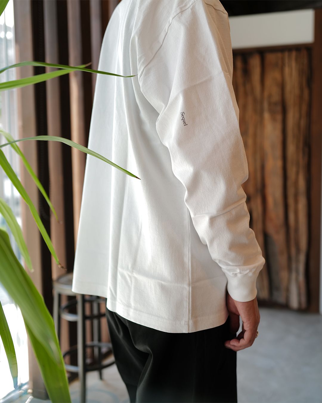 LONG SLEEVE T-SHIRT [WHITE]