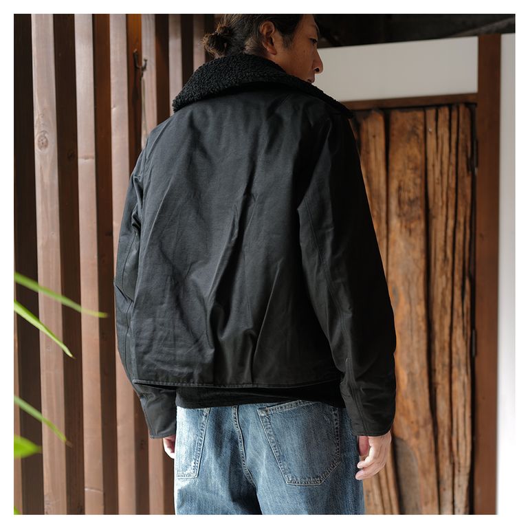 OUR LEGACY - ACE JACKET Black Aero Nylon | River