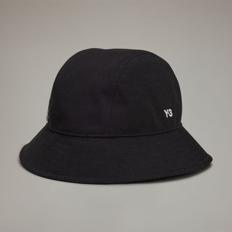 Last1  Y-3 BUCKET HAT Black
